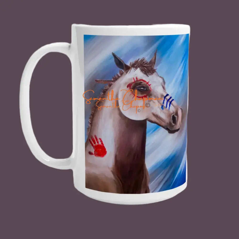 Feather White 15Oz Ceramic Mug Print Material